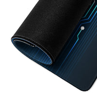 Exclusive Gamer Mouse Pad - Circuitry Blue Matrix 2