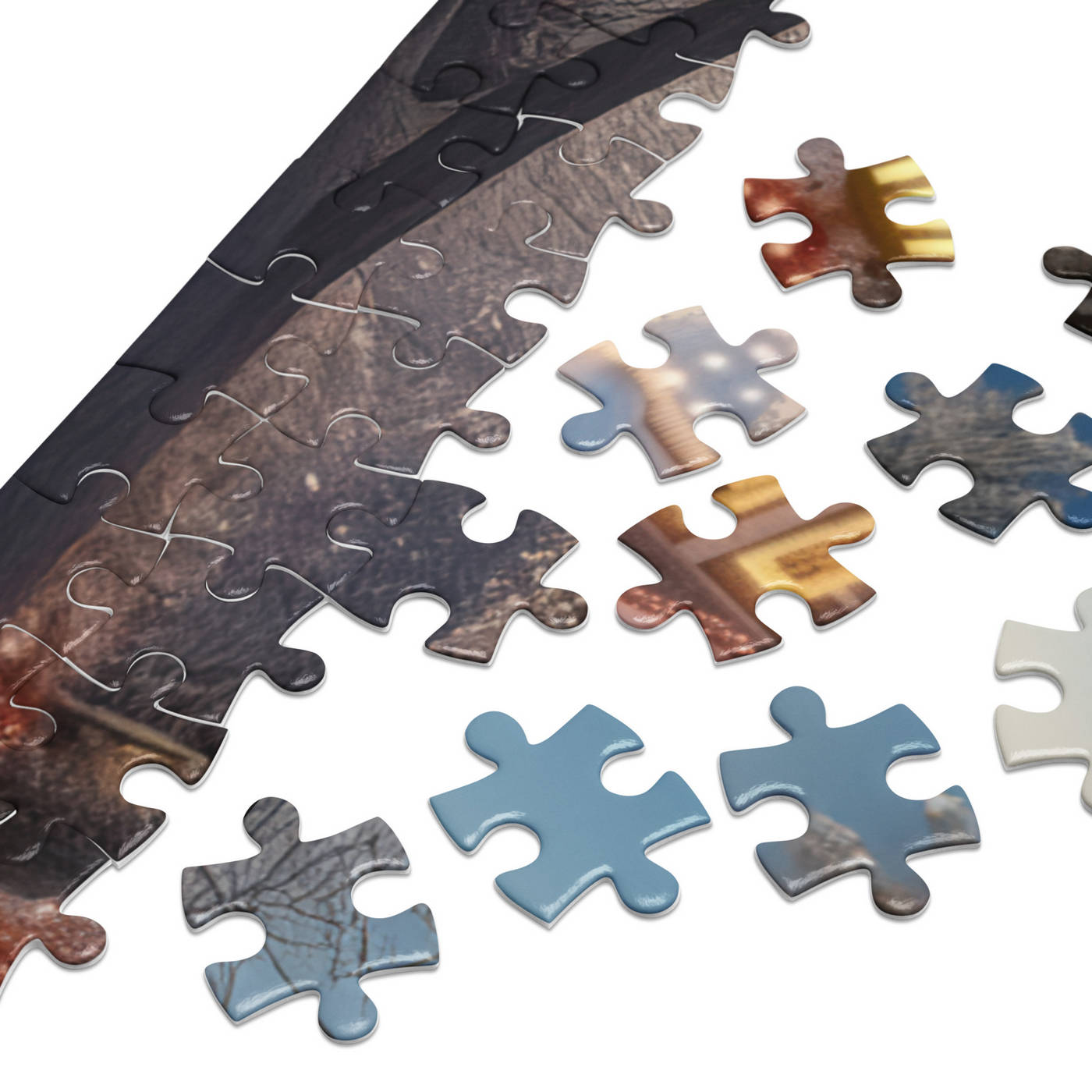 Jigsaw Puzzle (Inc. Tin) - Snowy Christmas House 2