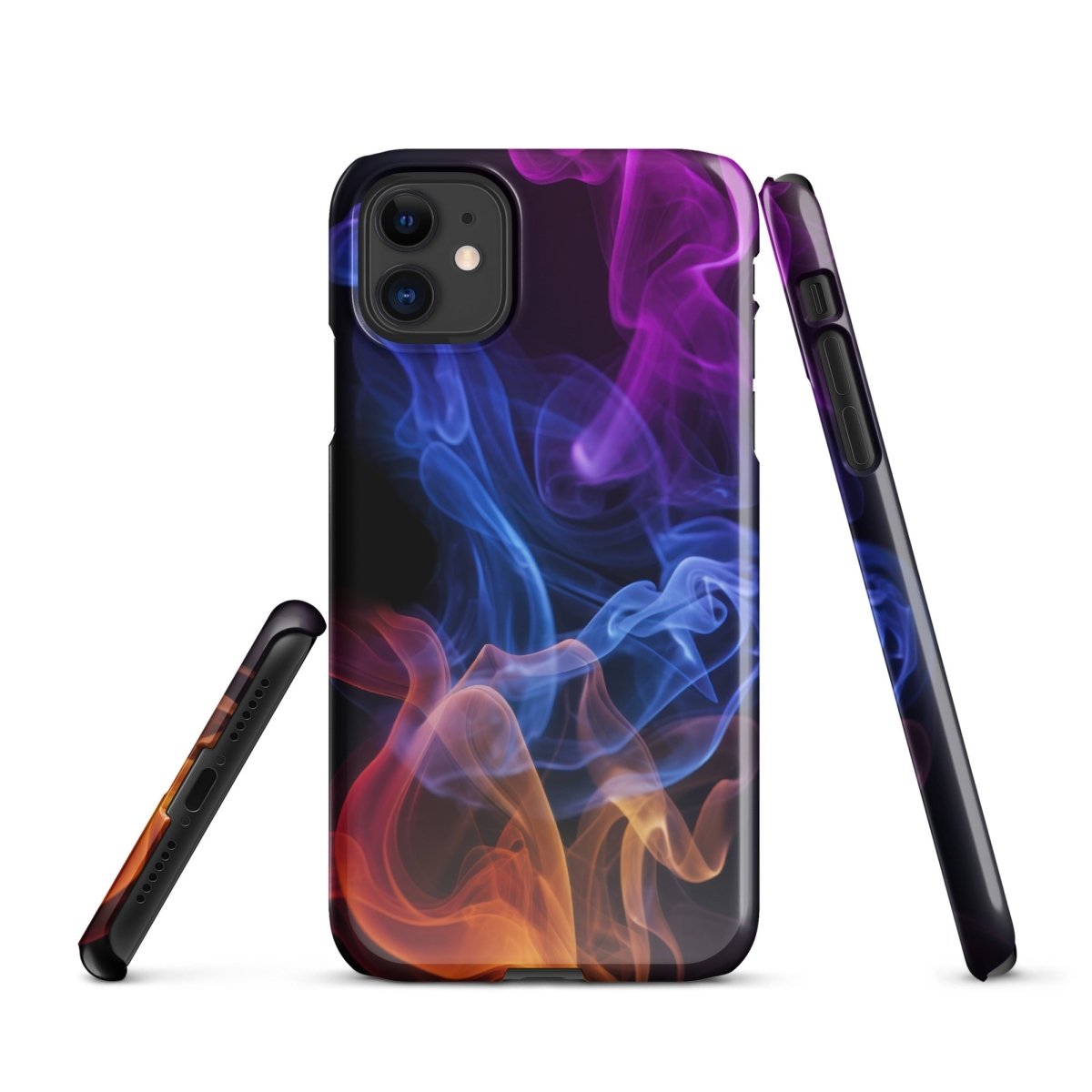 iPhone® Snap Case - Abstract - Smoke Style 4 - Glossy - iPhone 11