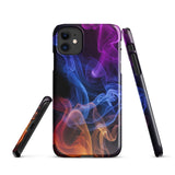 iPhone® Snap Case - Abstract - Smoke Style 4 - Glossy - iPhone 11