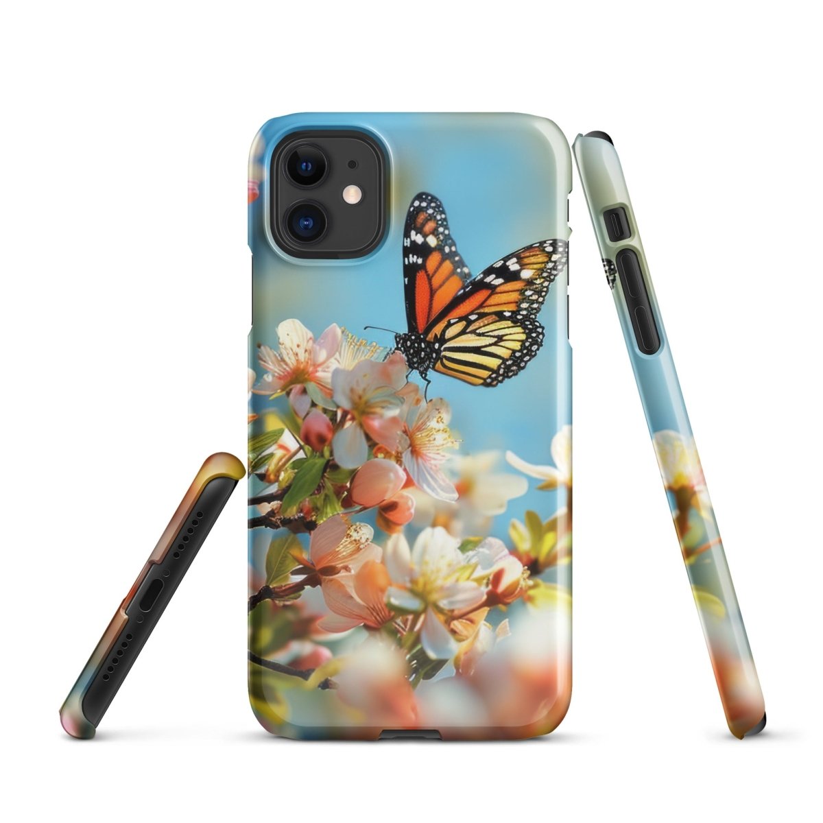 iPhone® Snap Case - Animal - Butterfly Style 1 - Glossy - iPhone 11