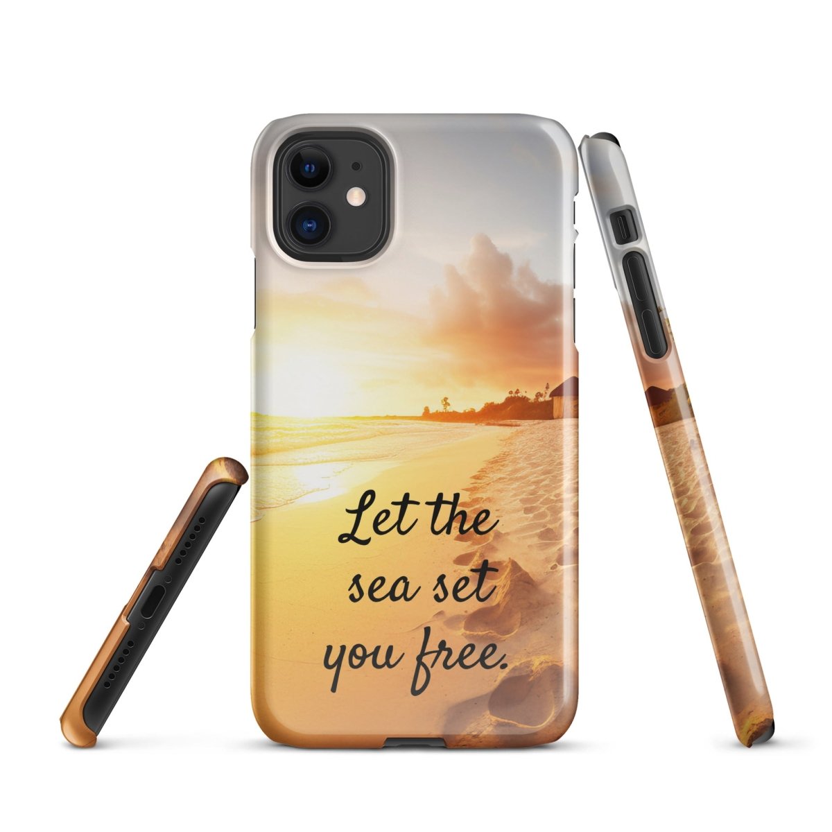 iPhone® Snap Case - Nature - Beach Style 1 - Glossy - iPhone 11