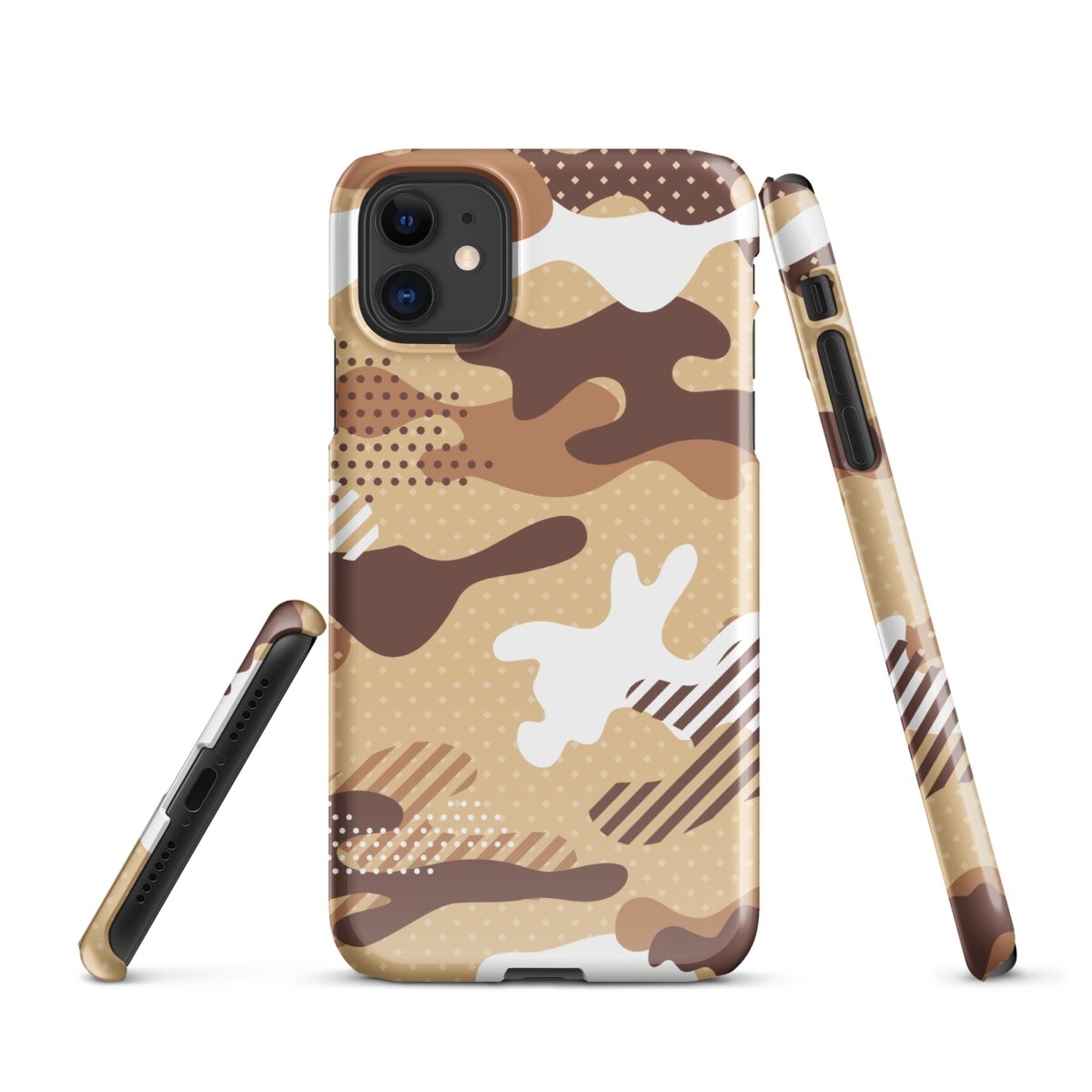 iPhone® Snap Case - Pattern - Desert Camo 1 - Glossy - iPhone 11