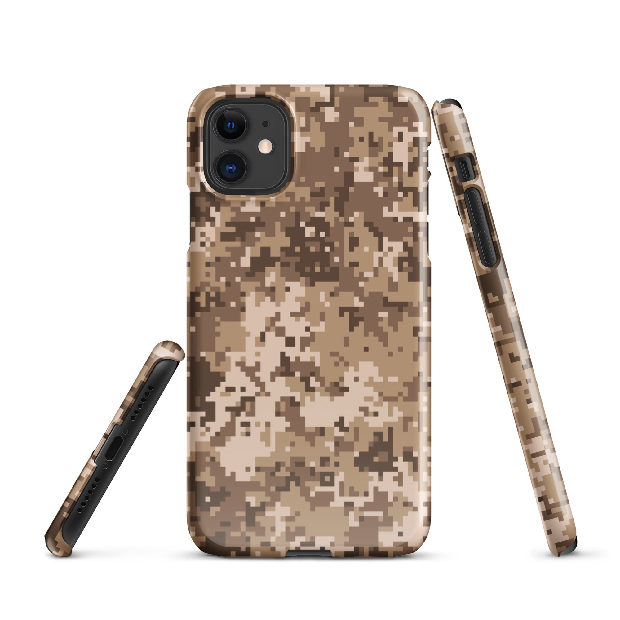 iPhone® Snap Case - Pattern - Desert Camo 2 - Glossy - iPhone 11