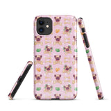 iPhone® Snap Case - Pattern - Dog 1 Pink - Glossy - iPhone 11