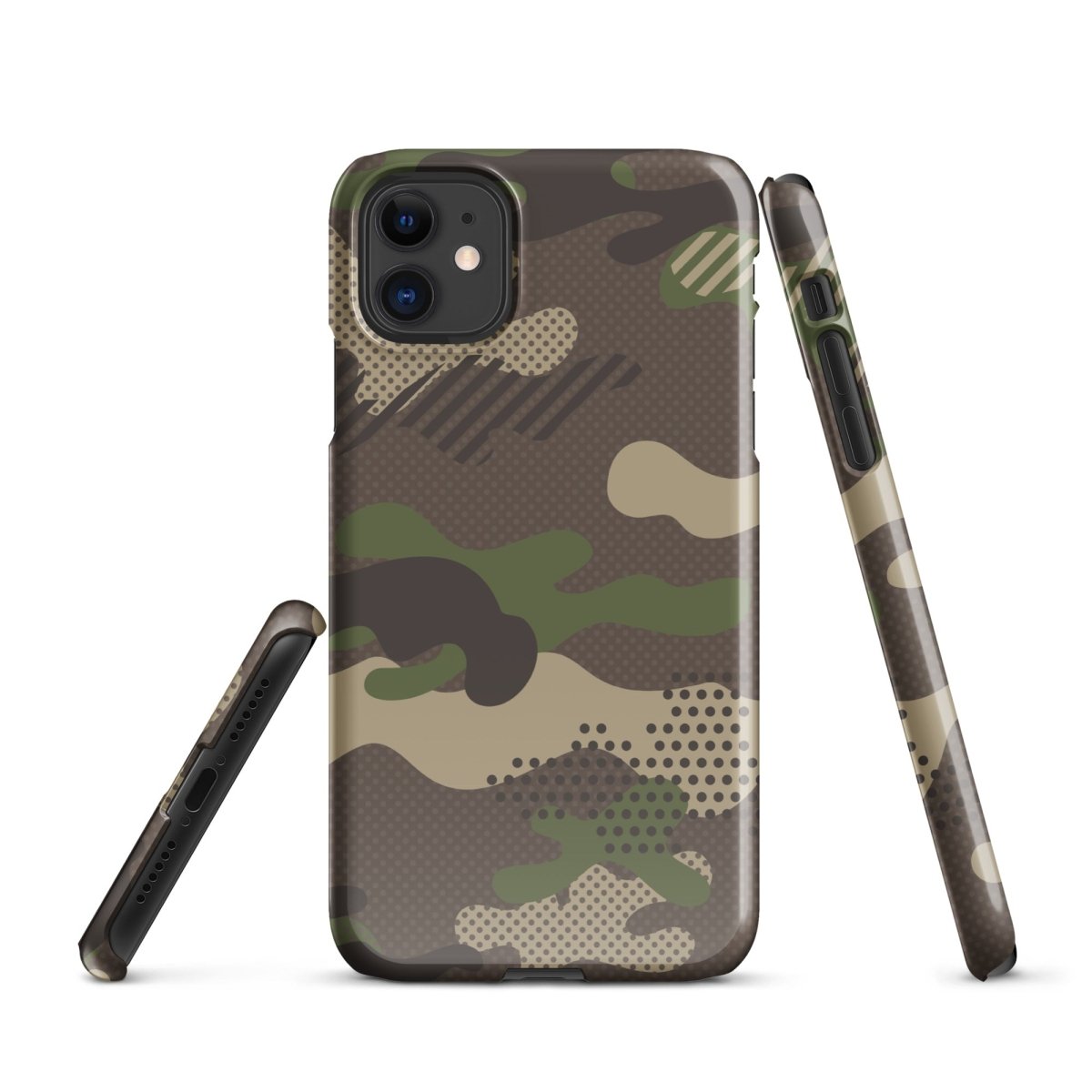 iPhone® Snap Case - Pattern - Forest Camo 1 - Glossy - iPhone 11