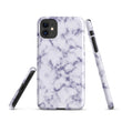 iPhone® Snap Case - Pattern - Marble - Purple Style 1 - Glossy - iPhone 11