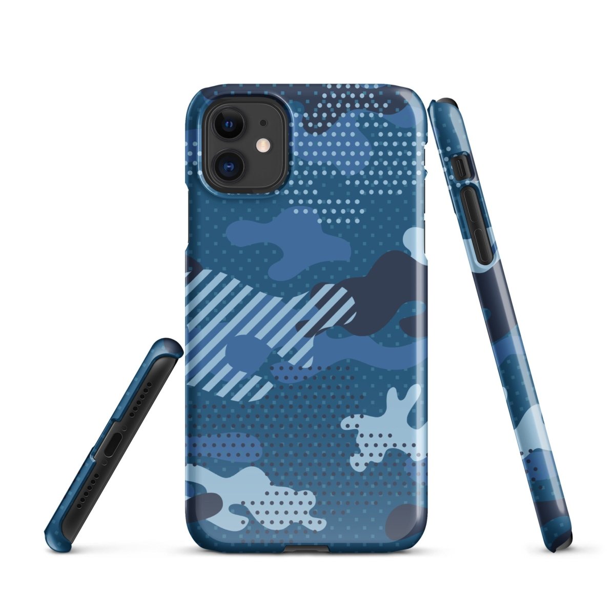 iPhone® Snap Case - Pattern - Water Camo 1 - Glossy - iPhone 11