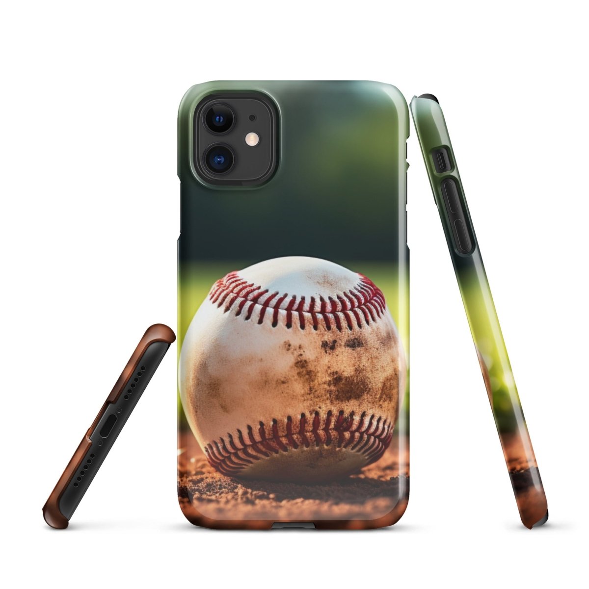 iPhone® Snap Case - Sports - Baseball Style 1 - Glossy - iPhone 11