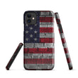 iPhone® Snap Case - USA - Flag Style 3 - Glossy - iPhone 11