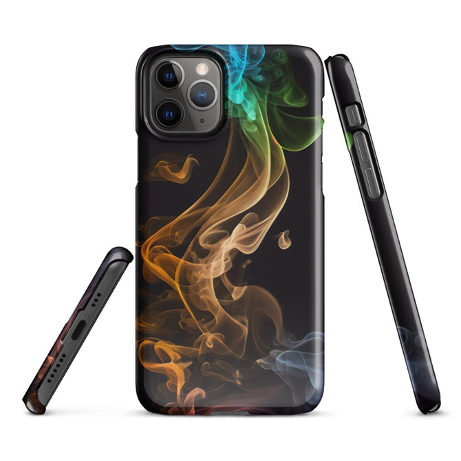 iPhone® Snap Case - Abstract - Smoke Style 2 - Glossy - iPhone 11 Pro