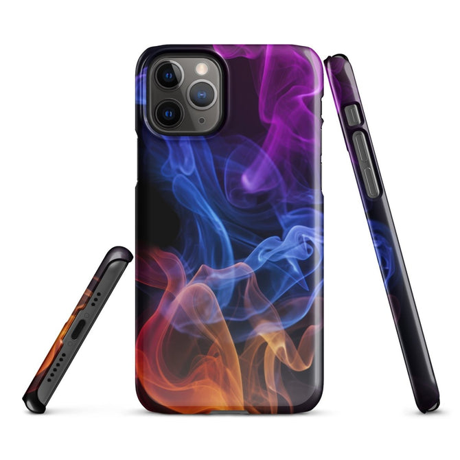 iPhone® Snap Case - Abstract - Smoke Style 4 - Glossy - iPhone 11 Pro