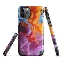 iPhone® Snap Case - Abstract - Smoke Style 6 - Glossy - iPhone 11 Pro