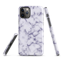 iPhone® Snap Case - Pattern - Marble - Purple Style 1 - Glossy - iPhone 11 Pro