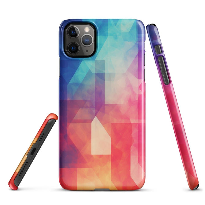 iPhone® Snap Case - Abstract - Geometric Style 1 - Glossy - iPhone 11 Pro Max