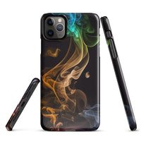 iPhone® Snap Case - Abstract - Smoke Style 2 - Glossy - iPhone 11 Pro Max