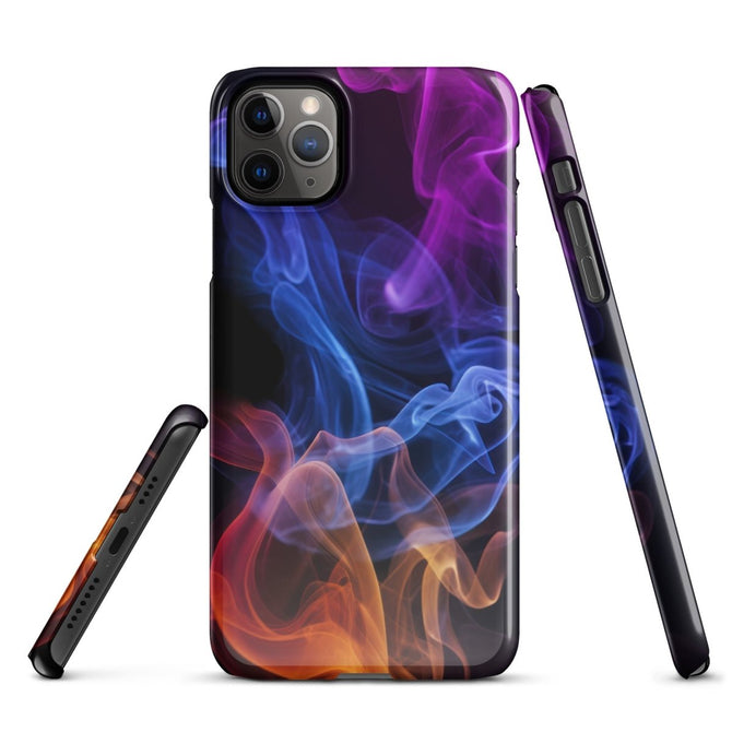 iPhone® Snap Case - Abstract - Smoke Style 4 - Glossy - iPhone 11 Pro Max