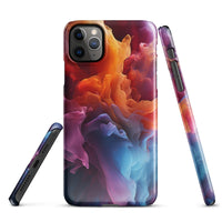 iPhone® Snap Case - Abstract - Smoke Style 5 - Glossy - iPhone 11 Pro Max