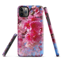 iPhone® Snap Case - Nature - Flowers Style 1 - Glossy - iPhone 11 Pro Max