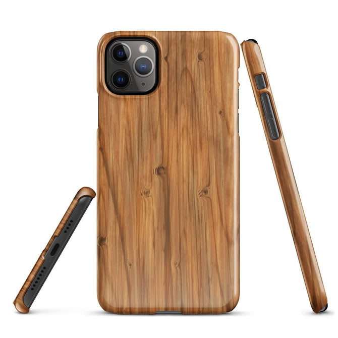 iPhone® Snap Case - Nature - Wood 1 - Glossy - iPhone 11 Pro Max