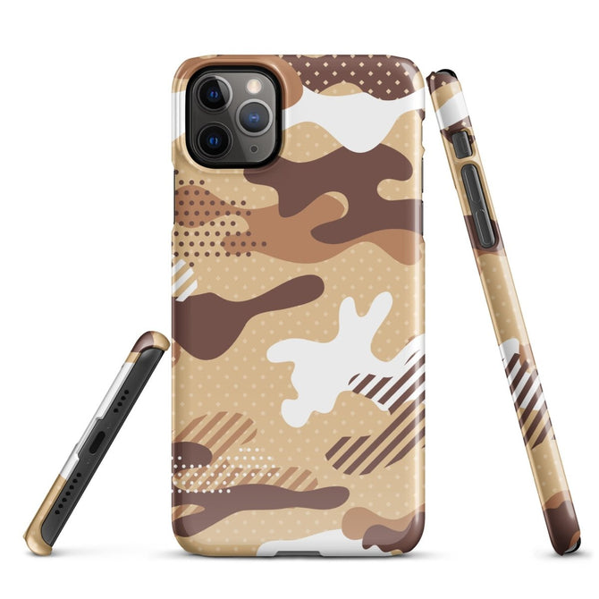 iPhone® Snap Case - Pattern - Desert Camo 1 - Glossy - iPhone 11 Pro Max