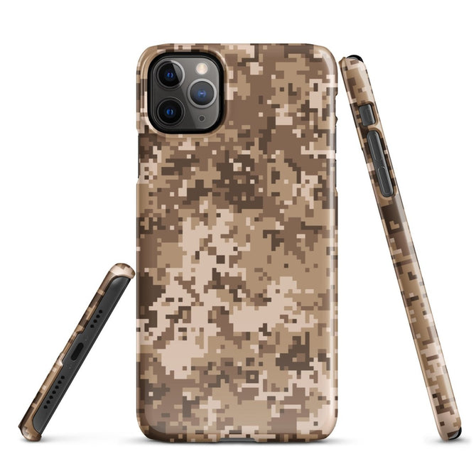 iPhone® Snap Case - Pattern - Desert Camo 2 - Glossy - iPhone 11 Pro Max