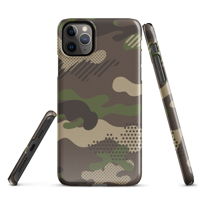 iPhone® Snap Case - Pattern - Forest Camo 1 - Glossy - iPhone 11 Pro Max