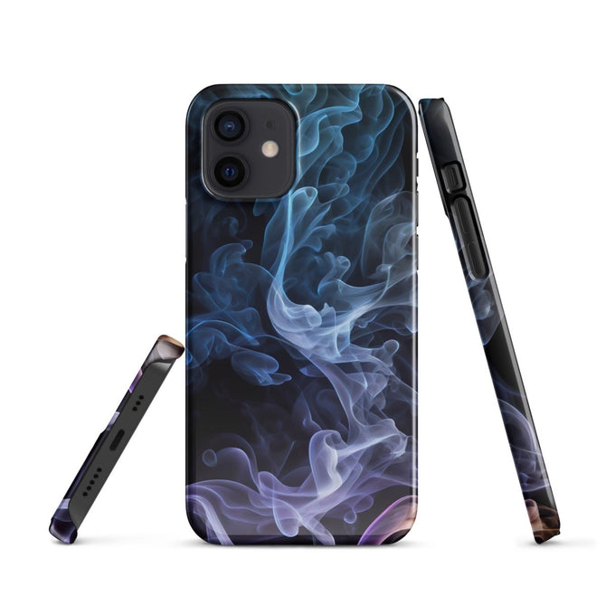 iPhone® Snap Case - Abstract - Smoke Style 3 - Glossy - iPhone 12