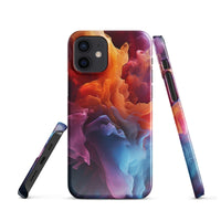 iPhone® Snap Case - Abstract - Smoke Style 5 - Glossy - iPhone 12