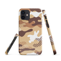 iPhone® Snap Case - Pattern - Desert Camo 1 - Glossy - iPhone 12