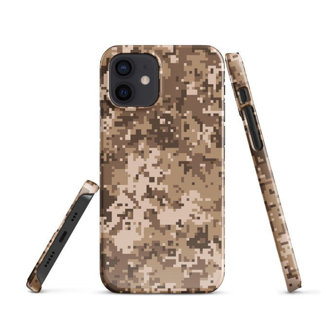 iPhone® Snap Case - Pattern - Desert Camo 2 - Glossy - iPhone 12