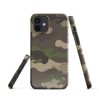 iPhone® Snap Case - Pattern - Forest Camo 1 - Glossy - iPhone 12