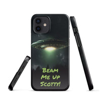 iPhone® Snap Case - Space - Alien UFO Style 1 - Glossy - iPhone 12