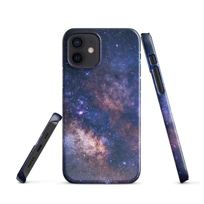 iPhone® Snap Case - Space - Stars/Galaxy Style 1 - Glossy - iPhone 12