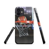 iPhone® Snap Case - Sports - Basketball Style 1 - Glossy - iPhone 12