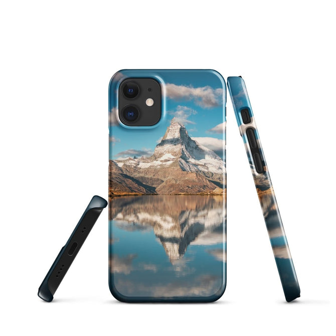 iPhone® Snap Case - Nature - Mountain Style 1 - Glossy - iPhone 12 Mini