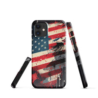 iPhone® Snap Case - USA - Flag Style 2 - Glossy - iPhone 12 Mini