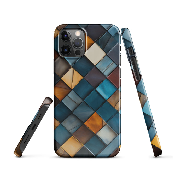 iPhone® Snap Case - Abstract - Geometric Style 3 - Glossy - iPhone 12 Pro