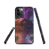 iPhone® Snap Case - Abstract - Smoke Style 1 - Glossy - iPhone 12 Pro