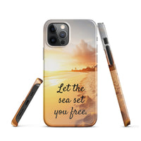 iPhone® Snap Case - Nature - Beach Style 1 - Glossy - iPhone 12 Pro