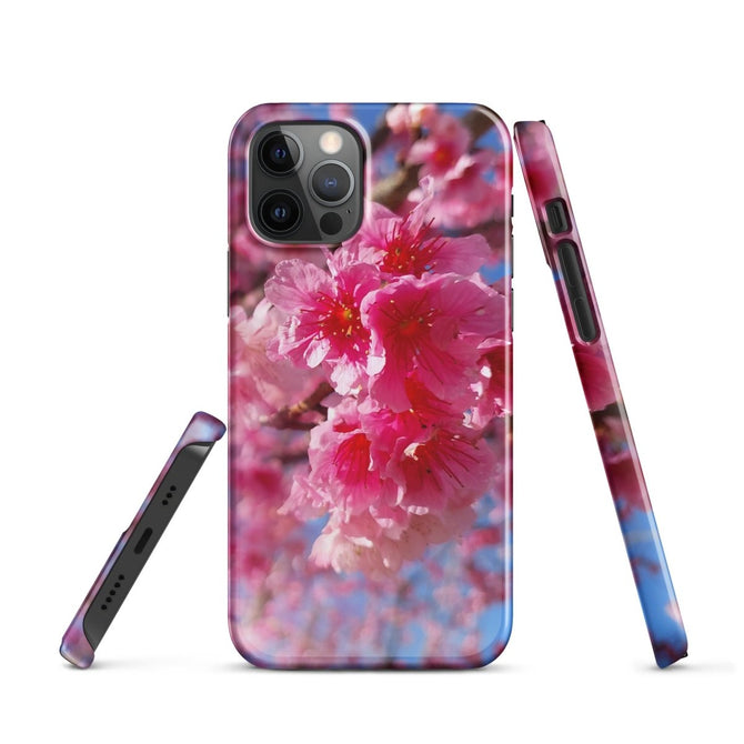 iPhone® Snap Case - Nature - Flowers Style 1 - Glossy - iPhone 12 Pro