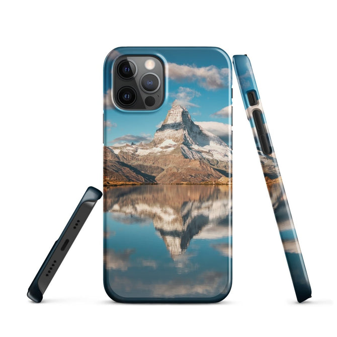 iPhone® Snap Case - Nature - Mountain Style 1 - Glossy - iPhone 12 Pro