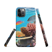 iPhone® Snap Case - Nature - Sea Style 1 - Glossy - iPhone 12 Pro