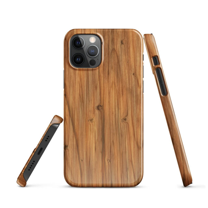 iPhone® Snap Case - Nature - Wood 1 - Glossy - iPhone 12 Pro