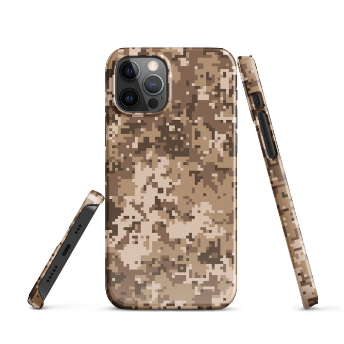 iPhone® Snap Case - Pattern - Desert Camo 2 - Glossy - iPhone 12 Pro