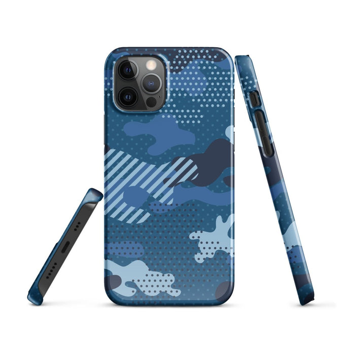 iPhone® Snap Case - Pattern - Water Camo 1 - Glossy - iPhone 12 Pro