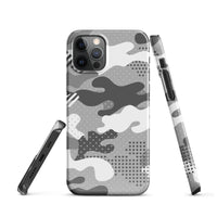 iPhone® Snap Case - Pattern - Winter Camo 1 - Glossy - iPhone 12 Pro