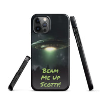 iPhone® Snap Case - Space - Alien UFO Style 1 - Glossy - iPhone 12 Pro