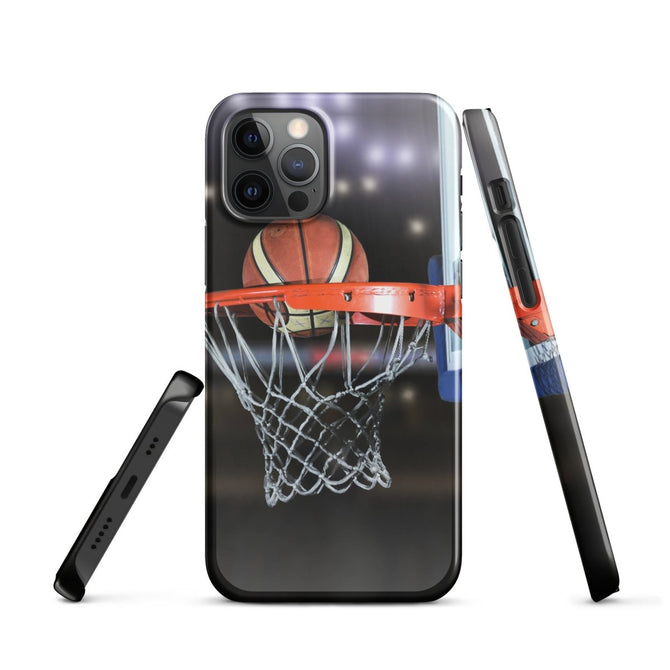 iPhone® Snap Case - Sports - Basketball Style 1 - Glossy - iPhone 12 Pro