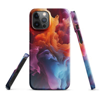 iPhone® Snap Case - Abstract - Smoke Style 5 - Glossy - iPhone 12 Pro Max